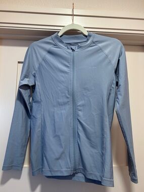 TSLA Women’s UPF 50+ Zipper Rash Guard